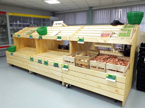 agencement de magasin