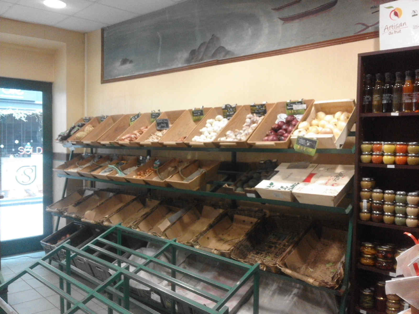 agencement épicerie_AVANT