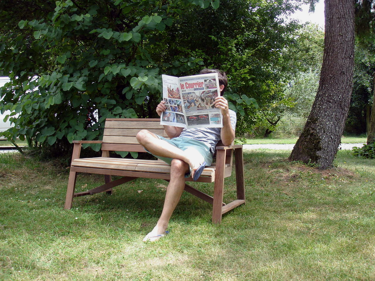 Banc de jardin