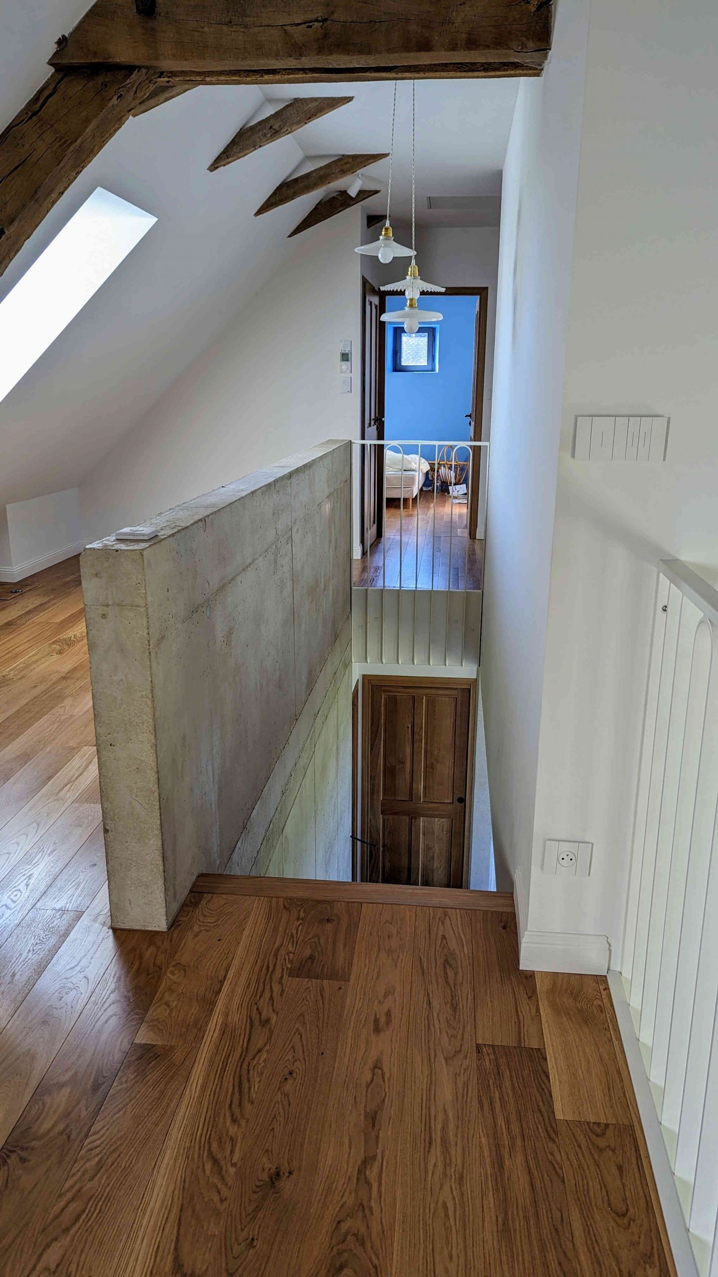 Escalier en chêne
