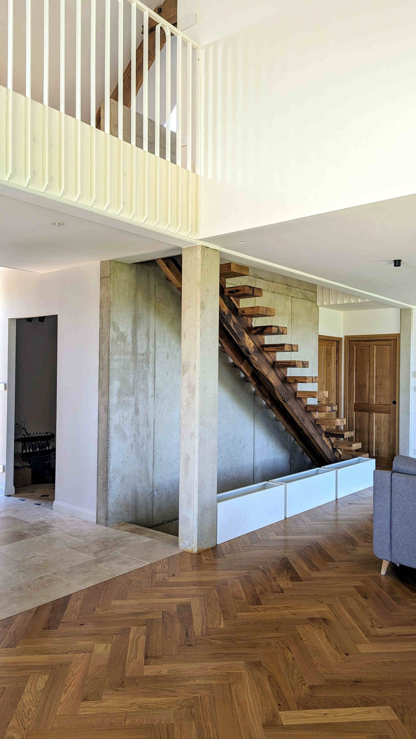 Escalier en chêne