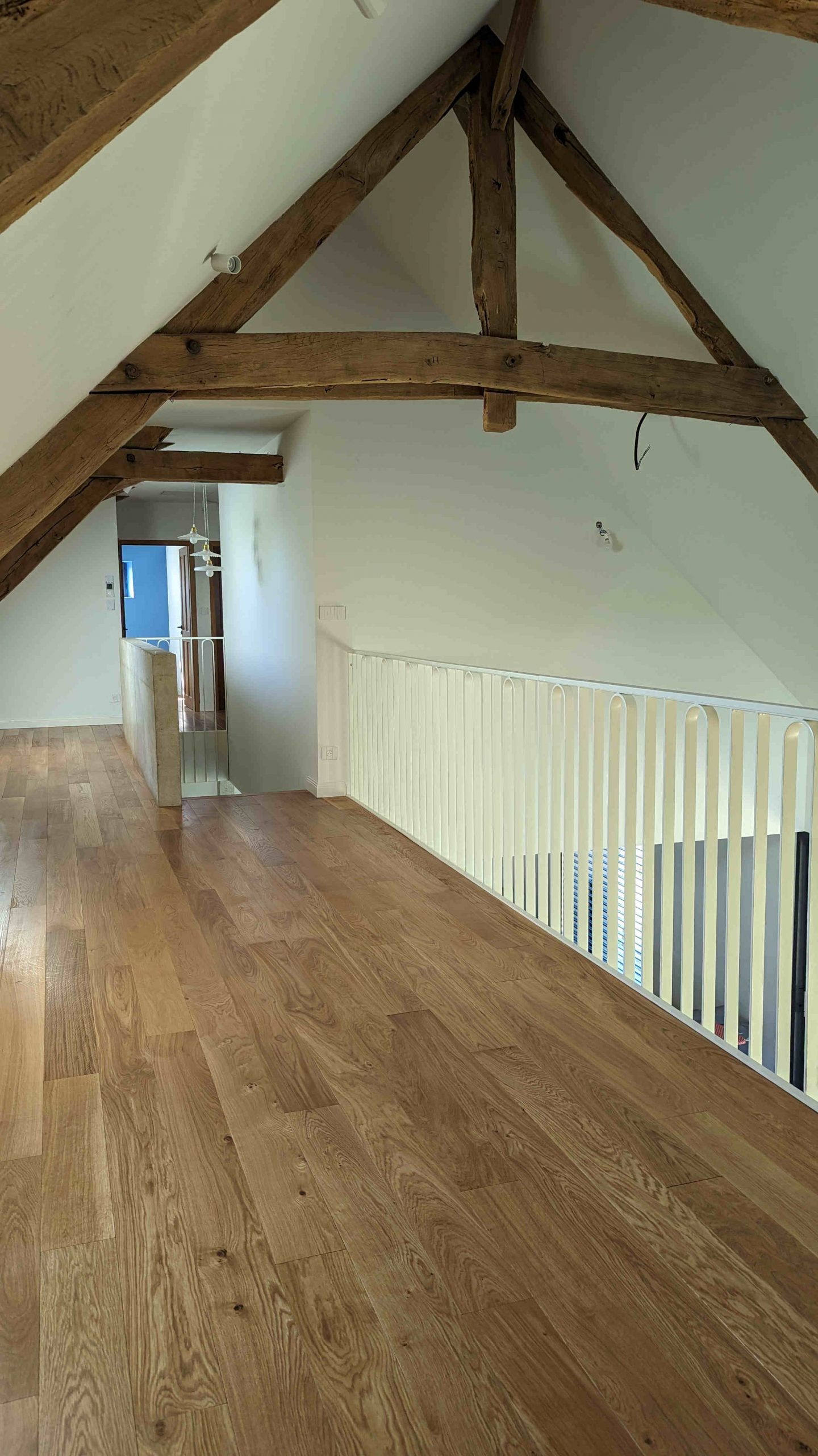 Escalier en chêne