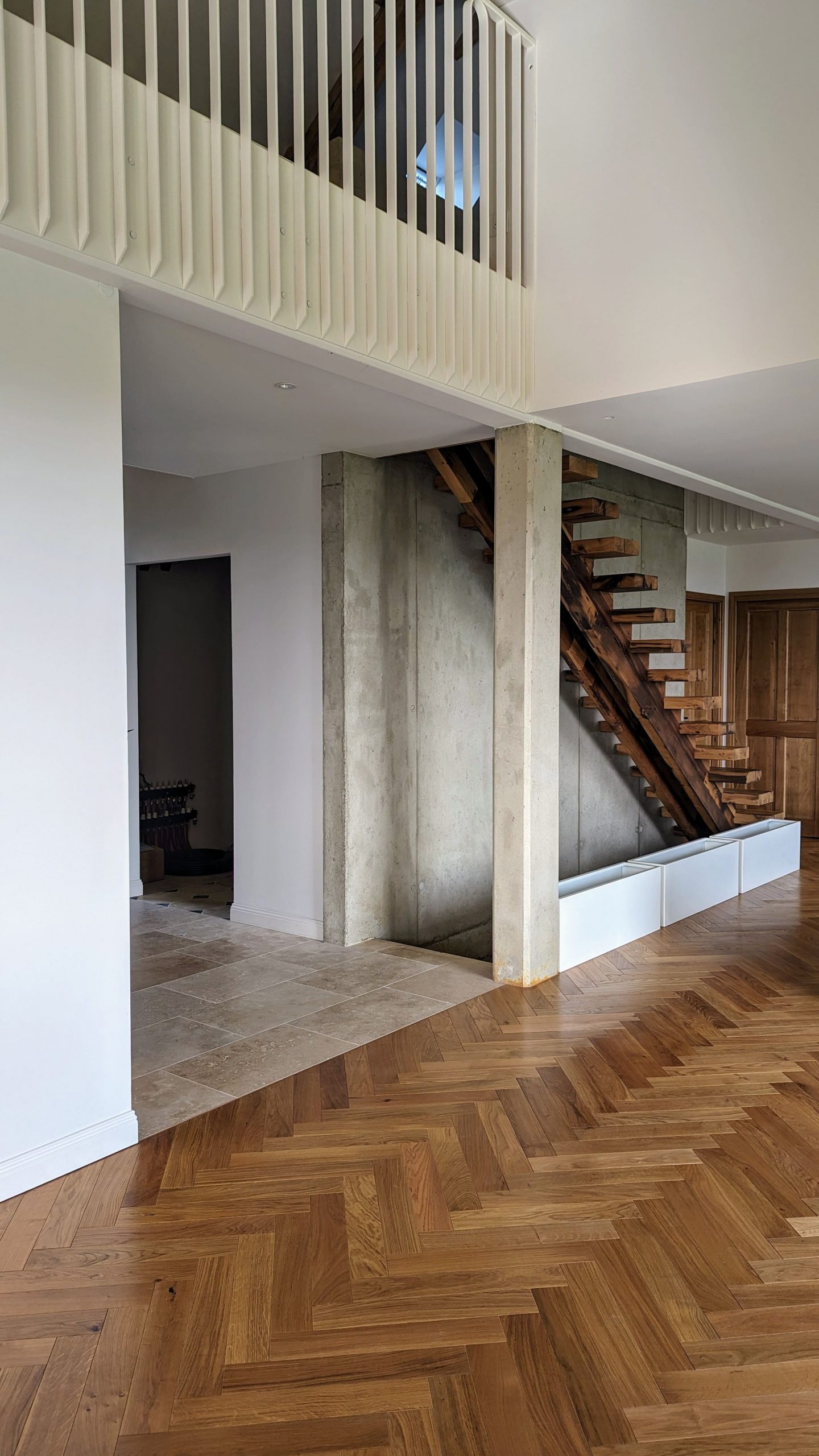 Parquet à bâtons rompus